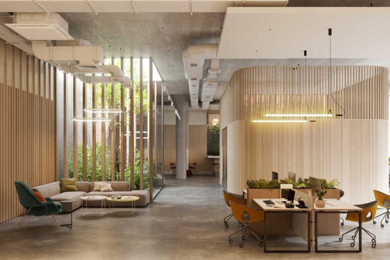 Aménagement espace de travail