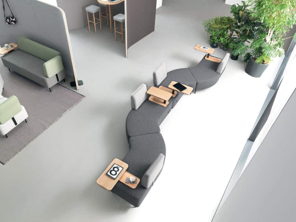 Le Flex Office, un nouveau système de management 1 banquette nuko