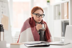 L'hiver au bureau