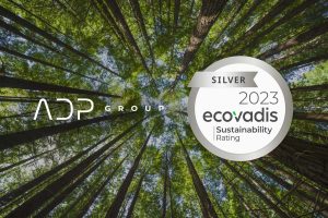 ADP Group a obtenu la certification Écovadis Silver
