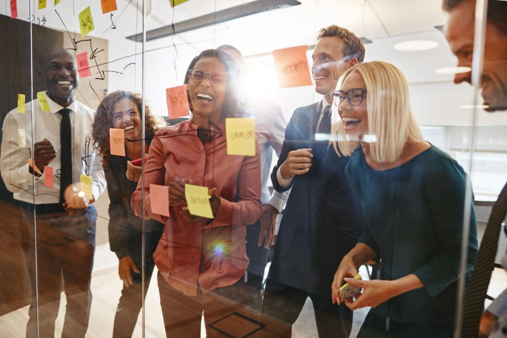Rénovation de bureaux : comment remotiver ses collaborateurs ? 1 design thinking collaborative place