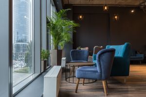 lounge vibe detente workplace