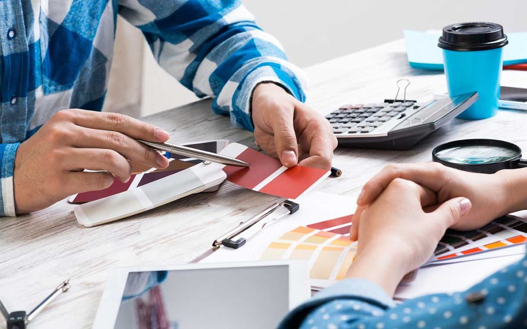 Comment l’aménagement de vos bureaux professionnels peut-il renforcer votre image de marque ? 1 office branding 3